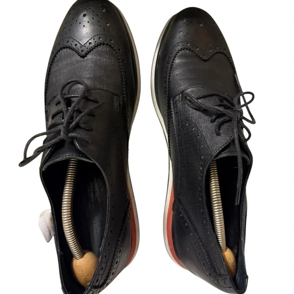Maro Malon  Black Leather Dress Shoes chick and comfy